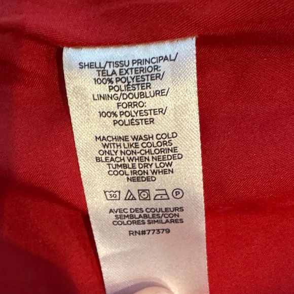 Ann Taylor Factory Vibrant Red Suit Jacket - Picture 3 of 3